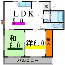 新井ハイツの物件間取画像